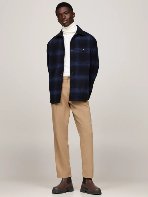 Tommy Hilfiger Rutschhemmender Chelsea-Boot aus Narbenleder COCOA Hot