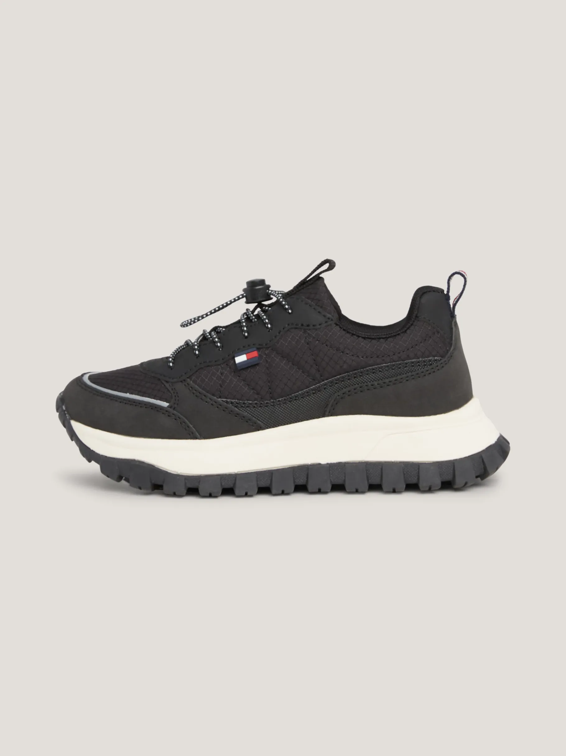Tommy Hilfiger Rutschhemmender Lace-up Chunky Sneaker BLACK Outlet