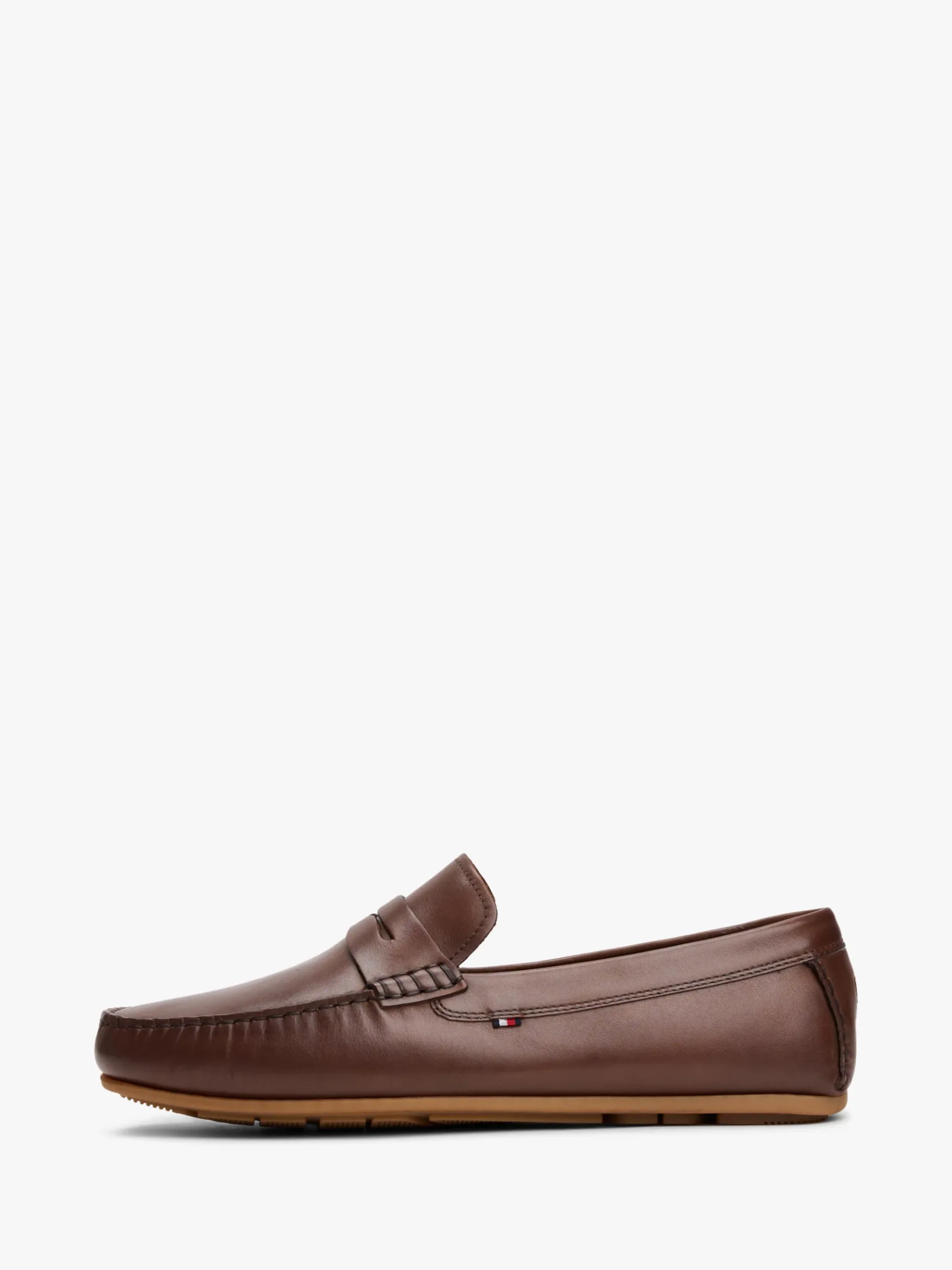 Tommy Hilfiger Rutschhemmender Loafer aus Leder LEGACY BROWN Hot