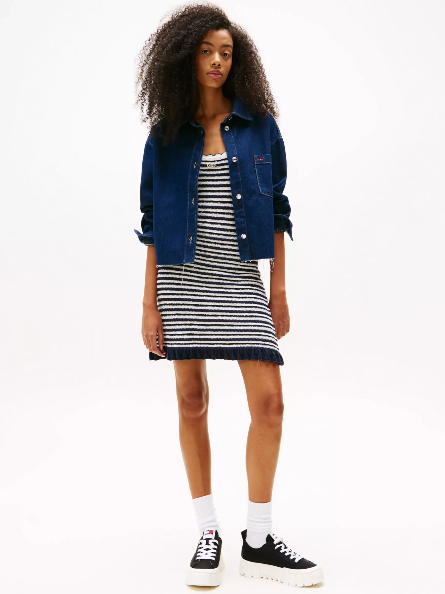 Tommy Hilfiger Rutschhemmender Plateau-Sneaker BLACK Best Sale