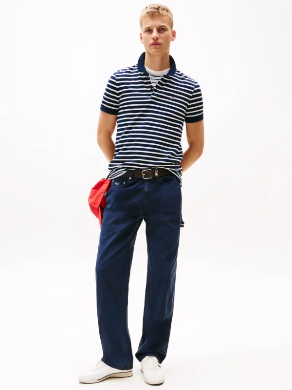 Tommy Hilfiger Rutschhemmender Retro-Sneaker aus Leder BLACK Best Sale