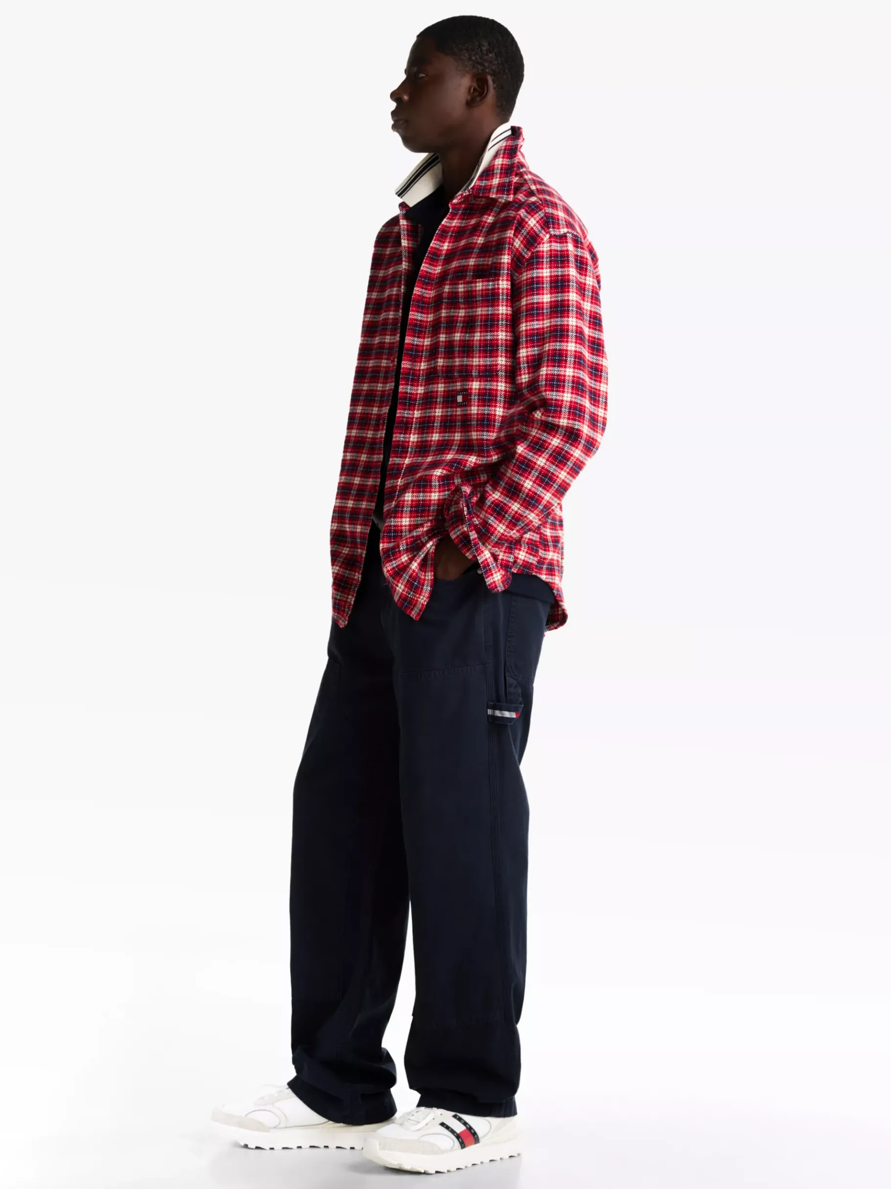 Tommy Hilfiger Rutschhemmender Sneaker mit Wildleder-Details ECRU New