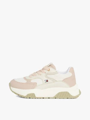 Tommy Hilfiger Rutschhemmender Sneaker mit Einsätzen PINK/BEIGE Sale