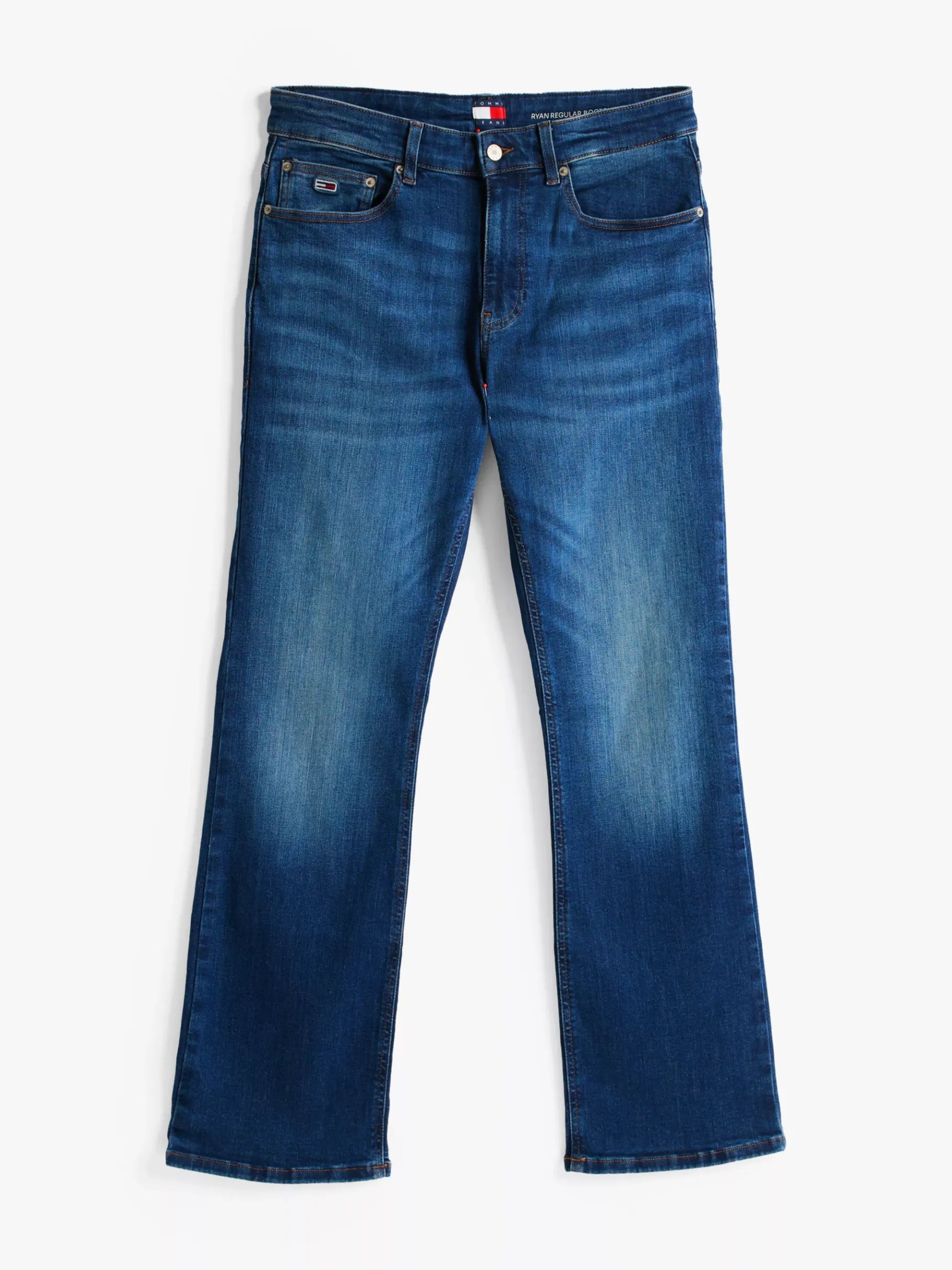 Tommy Hilfiger Ryan Bootcut Jeans mit Whisker-Effekten DENIM DARK Flash Sale