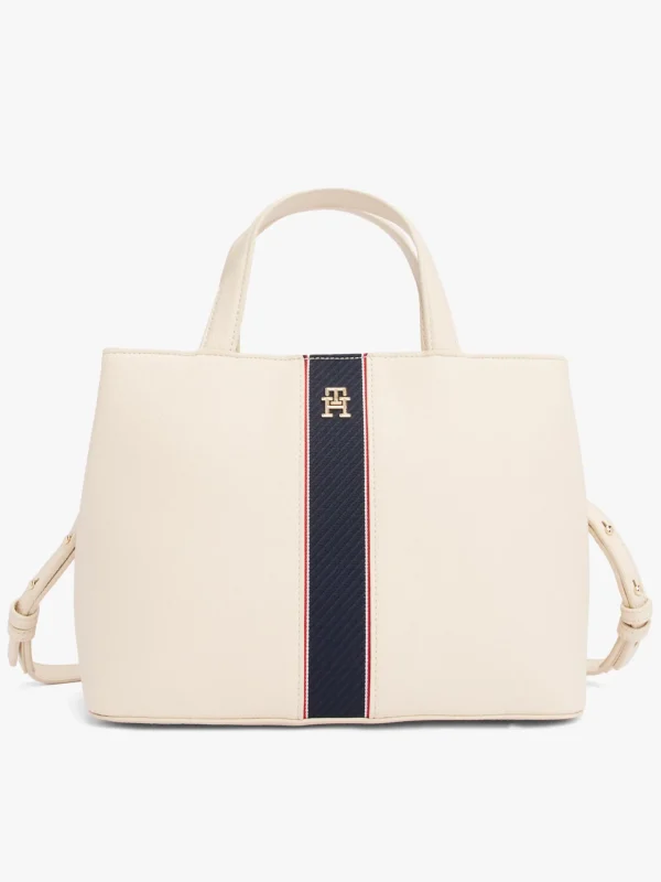 Tommy Hilfiger Satchel mit TH-Monogramm SUGARCANE Sale