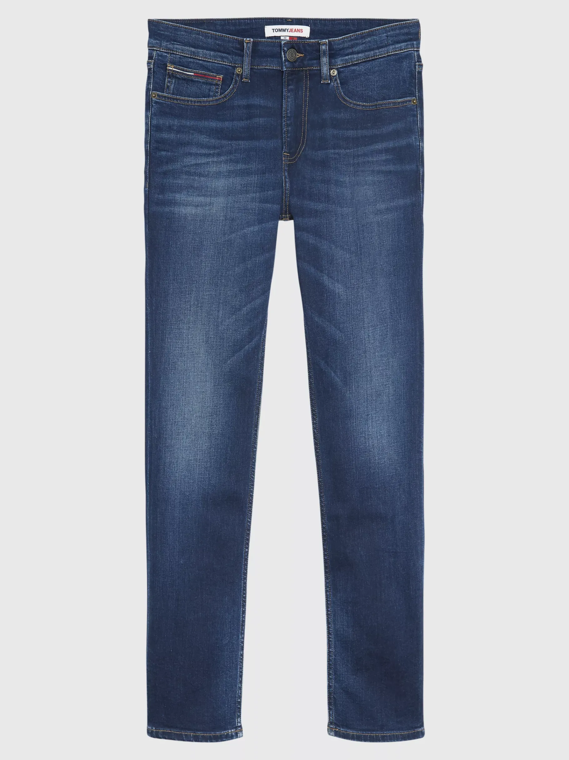 Tommy Hilfiger Scanton Slim Fit Jeans mit Fade-Effekt ASPEN DARK BLUE STRETCH Clearance
