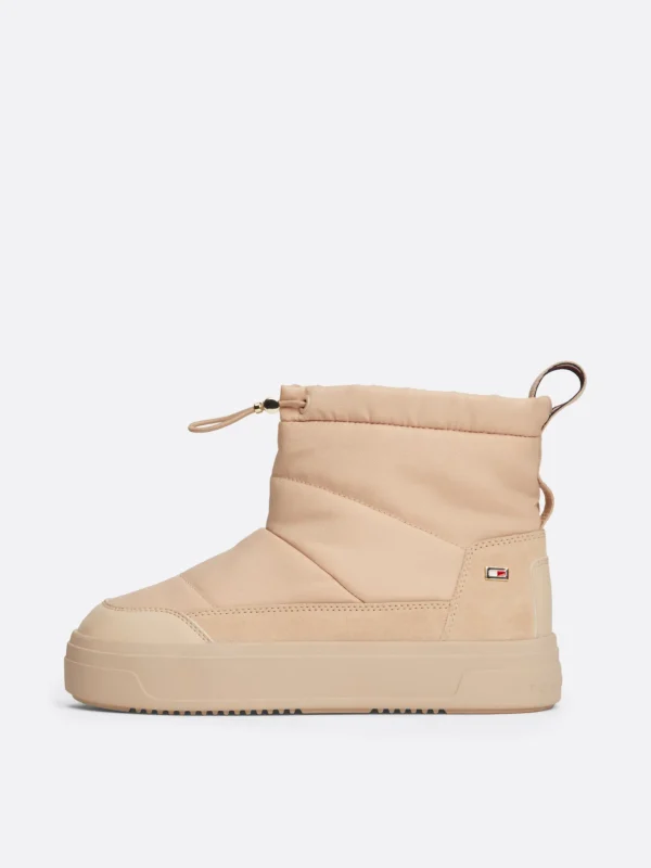 Tommy Hilfiger Schnee-Stiefelette mit Kordelzug MISTY BLUSH Flash Sale