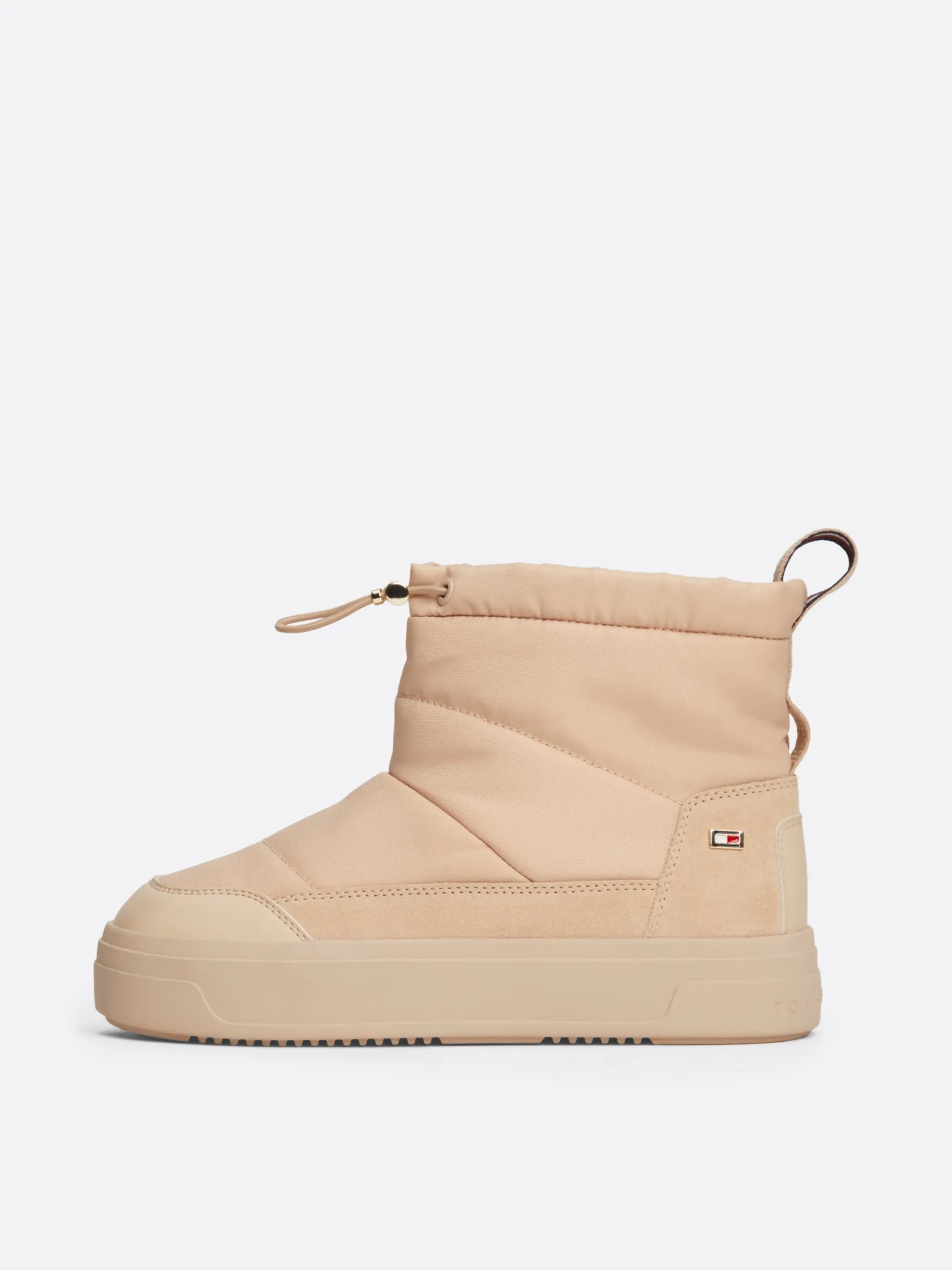 Tommy Hilfiger Schnee-Stiefelette mit Kordelzug MISTY BLUSH Flash Sale
