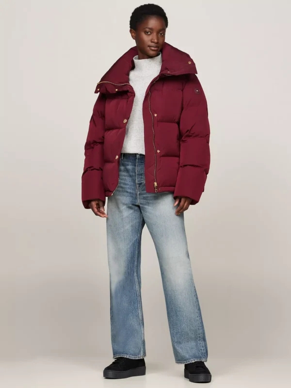 Tommy Hilfiger Schnürstiefel aus Leder mit warmem Innenfutter BLACK Shop