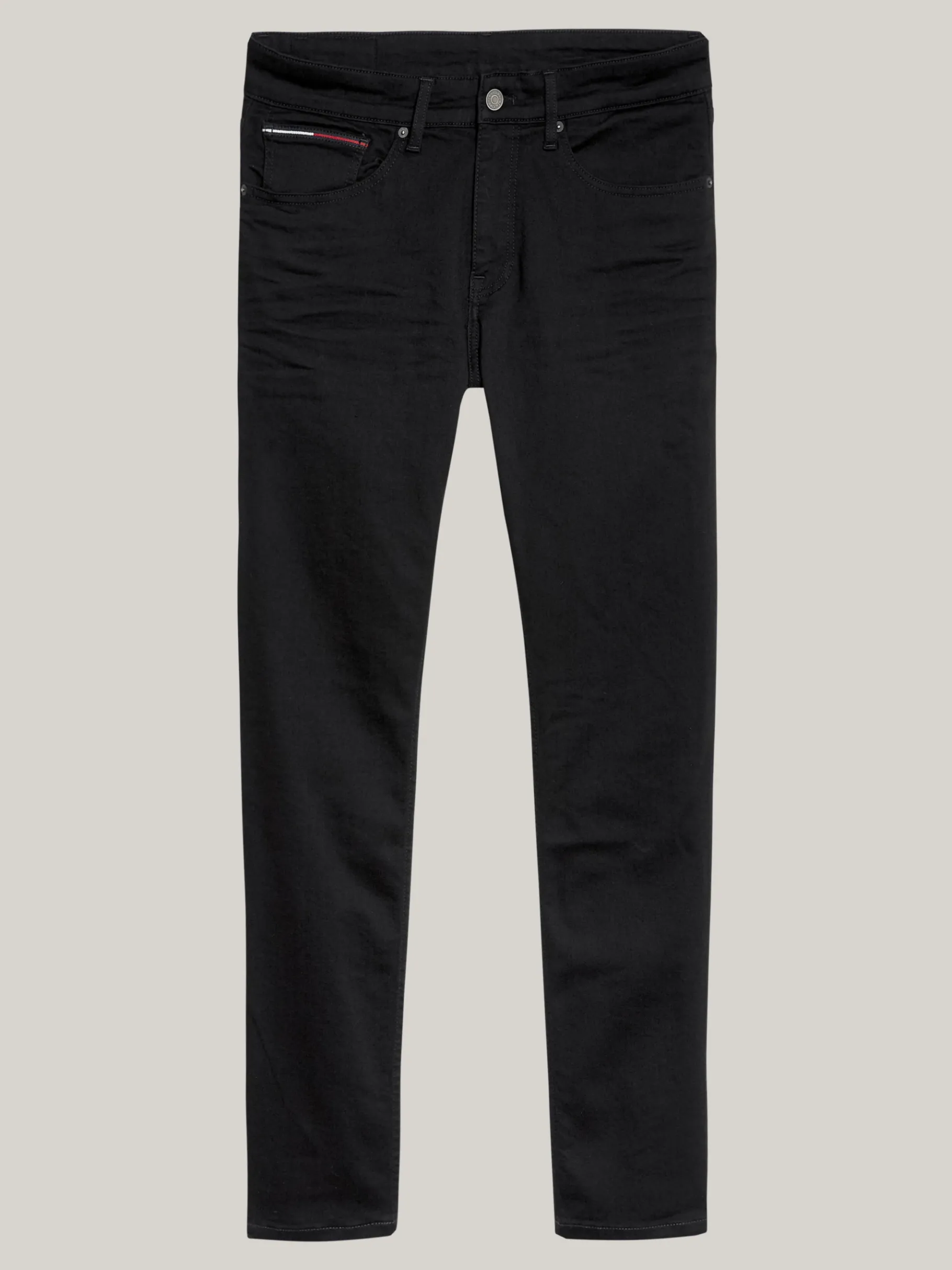 Tommy Hilfiger Schwarze Tapered Slim Fit Jeans NEW BLACK STRETCH Online
