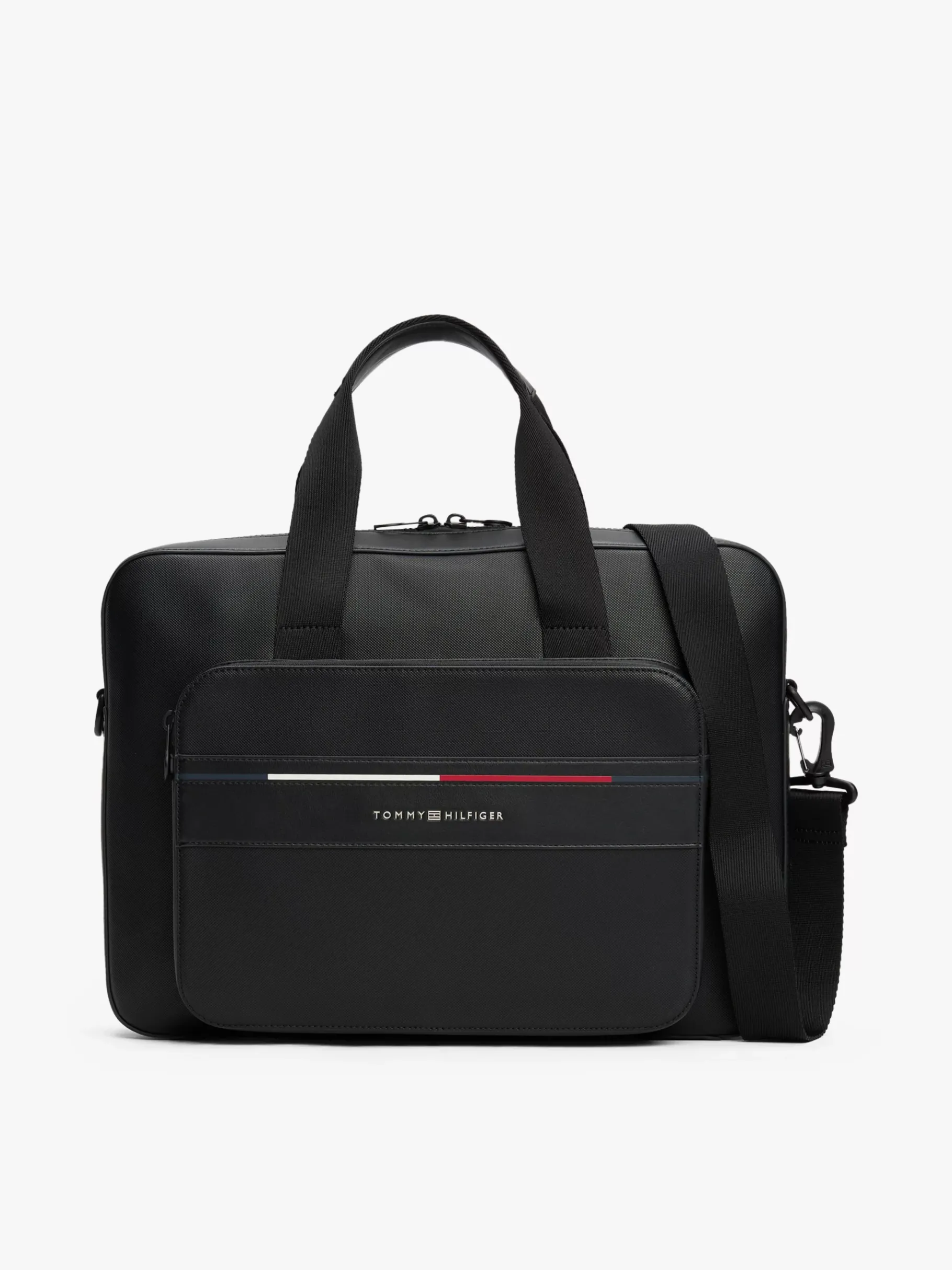 Tommy Hilfiger Signature Laptop-Tasche BLACK Sale