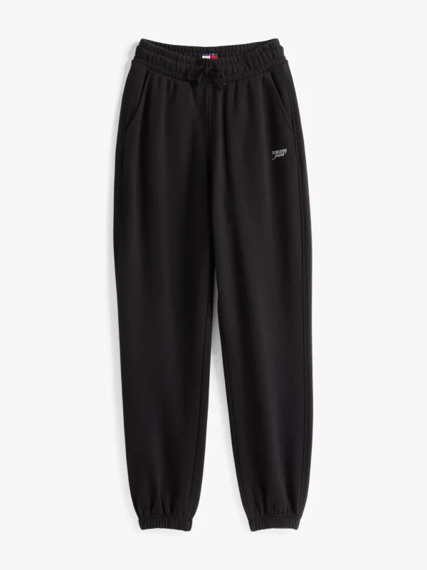 Tommy Hilfiger Signature Relaxed Fit Jogginghose mit Bündchen BLACK Online