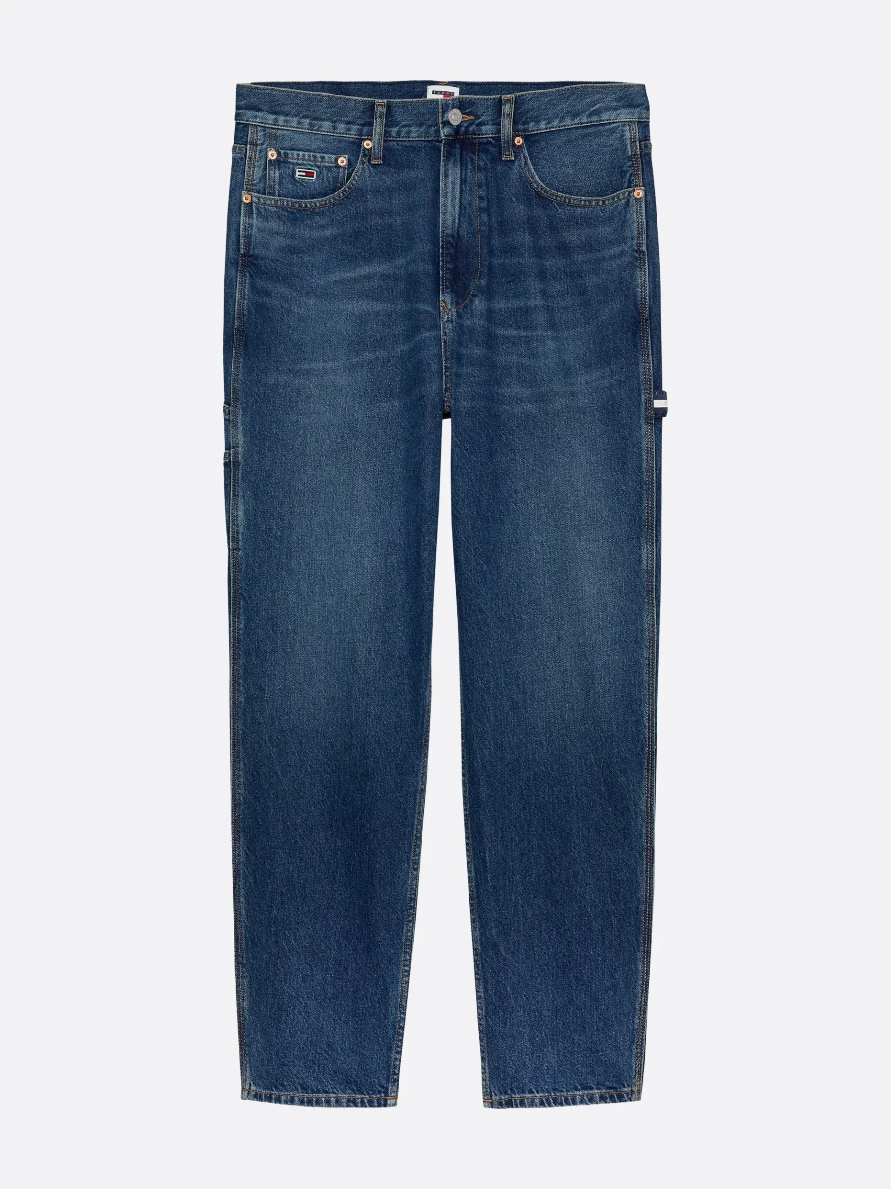 Tommy Hilfiger Skater Jeans mit Carpenter-Tasche DENIM DARK Clearance