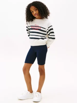 Tommy Hilfiger Skinny Fit Radlershorts DARK NIGHT NAVY Hot