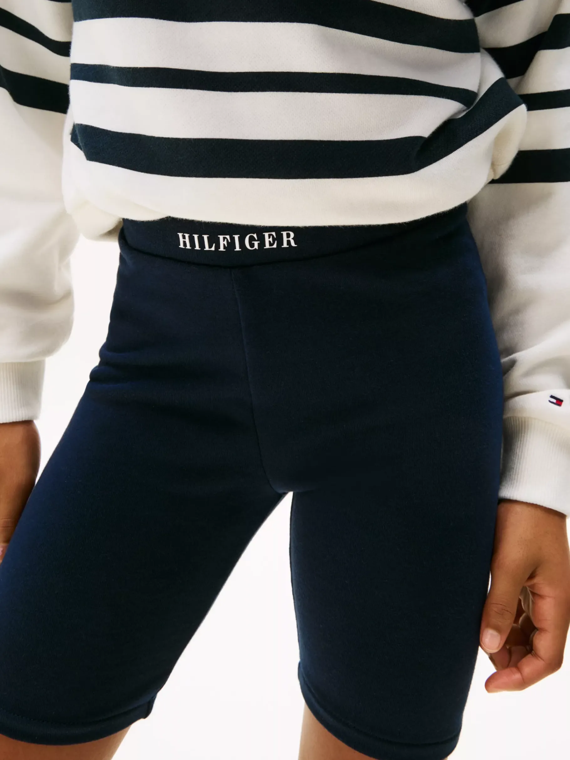 Tommy Hilfiger Skinny Fit Radlershorts DARK NIGHT NAVY Hot