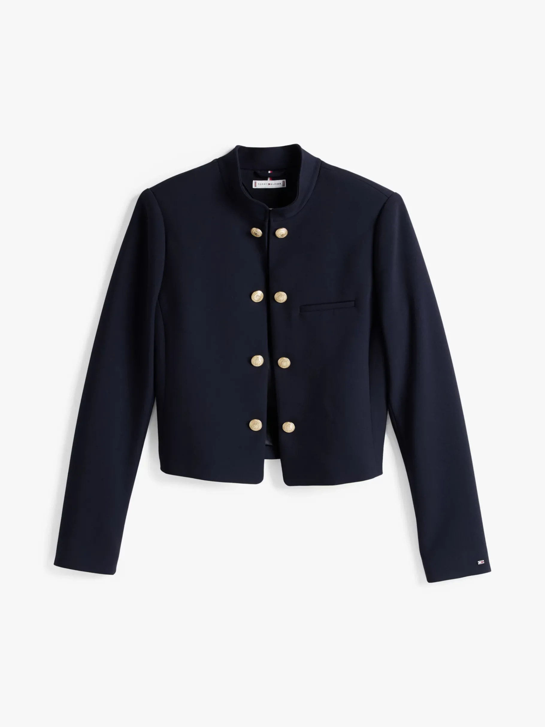 Tommy Hilfiger Slim Fit Blazer mit Mandarinkragen DARK NIGHT NAVY Store