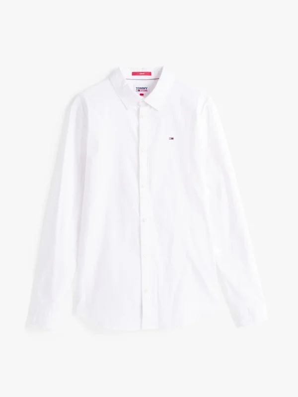 Tommy Hilfiger Slim Fit Hemd mit Stretch CLASSIC WHITE Online