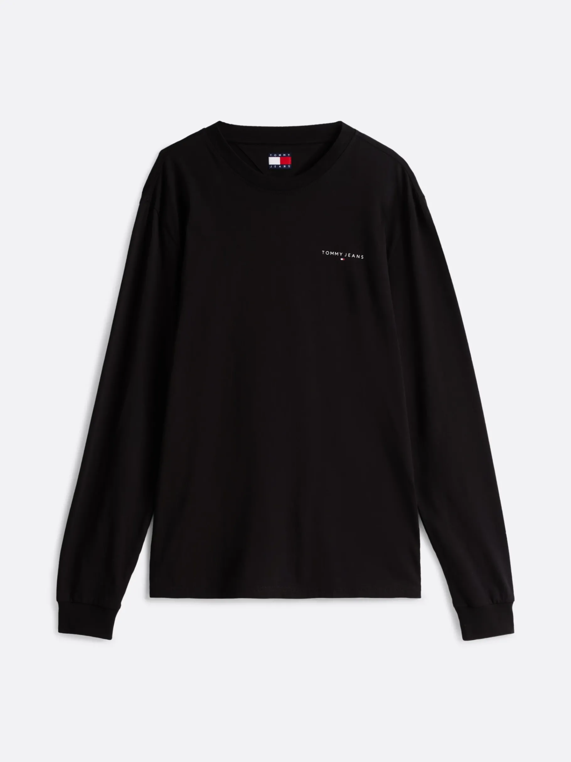 Tommy Hilfiger Slim Fit Langarmshirt BLACK Best Sale