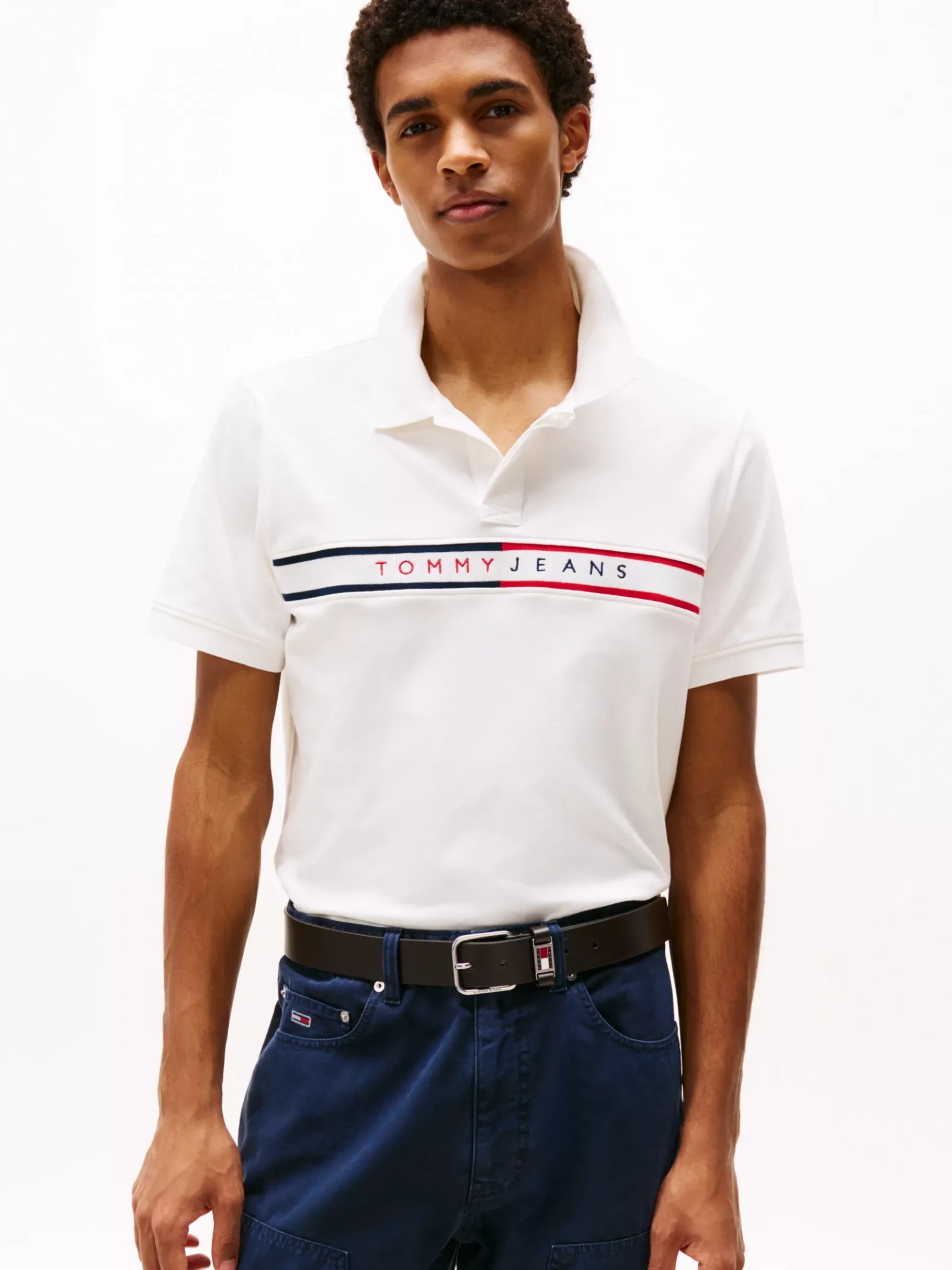 Tommy Hilfiger Slim Fit Poloshirt ECRU Discount