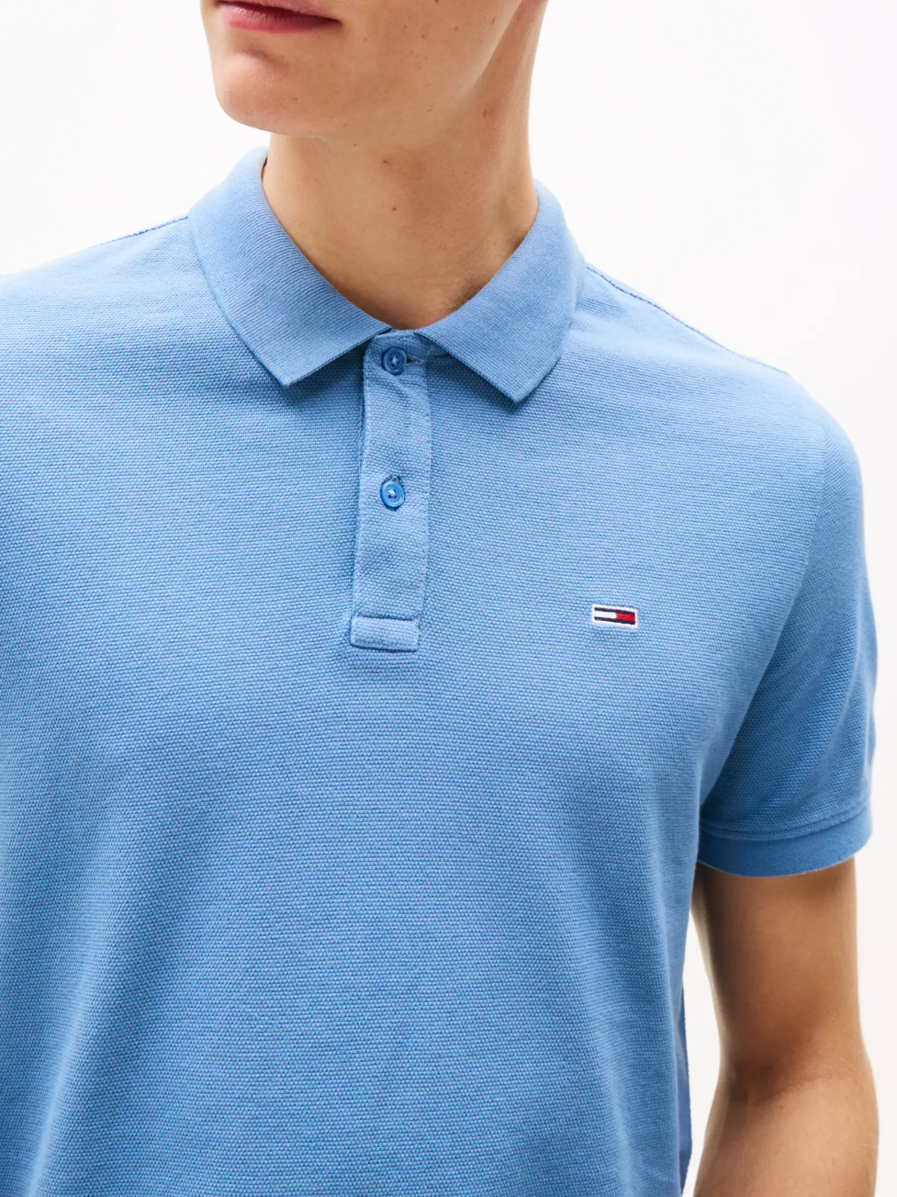 Tommy Hilfiger Slim Fit Poloshirt COLORADO BLUE Cheap