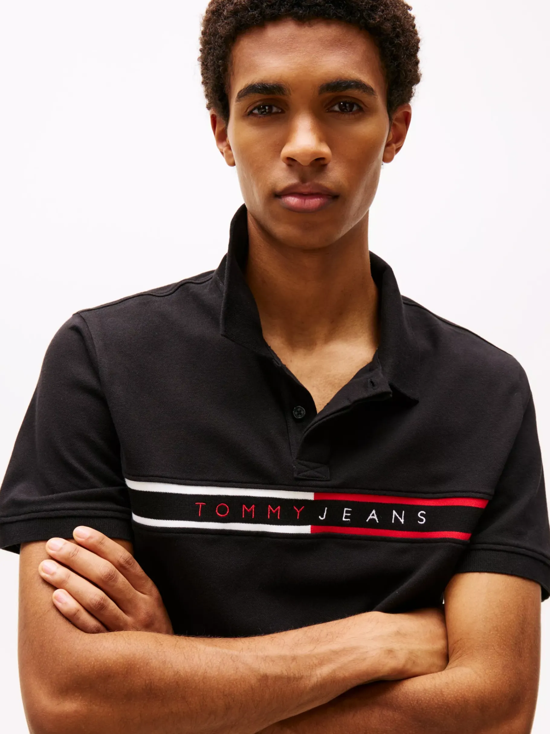 Tommy Hilfiger Slim Fit Poloshirt BLACK Flash Sale