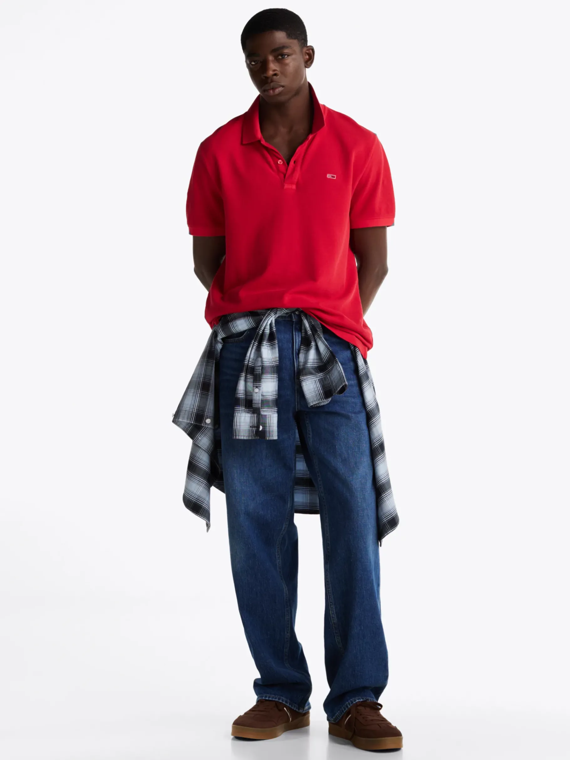 Tommy Hilfiger Slim Fit Poloshirt RED HOT Online