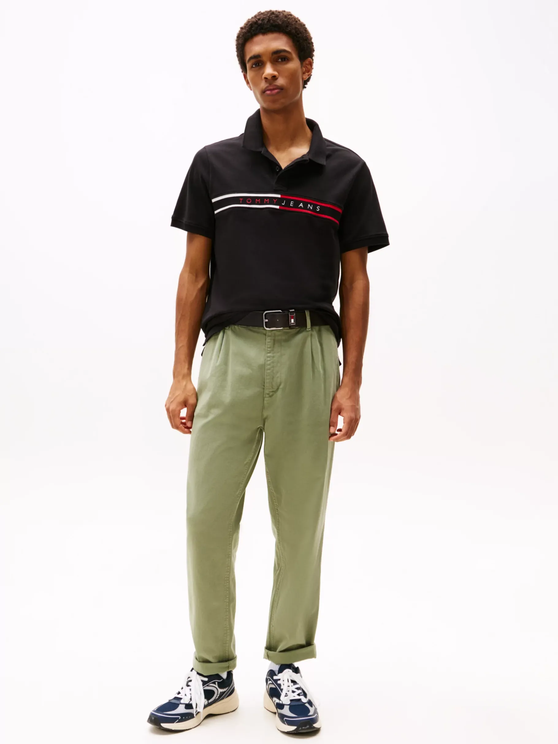 Tommy Hilfiger Slim Fit Poloshirt BLACK Flash Sale