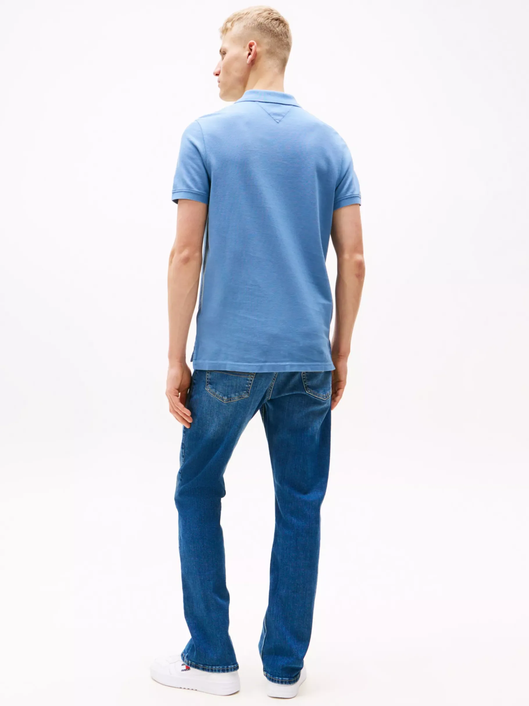 Tommy Hilfiger Slim Fit Poloshirt COLORADO BLUE Cheap