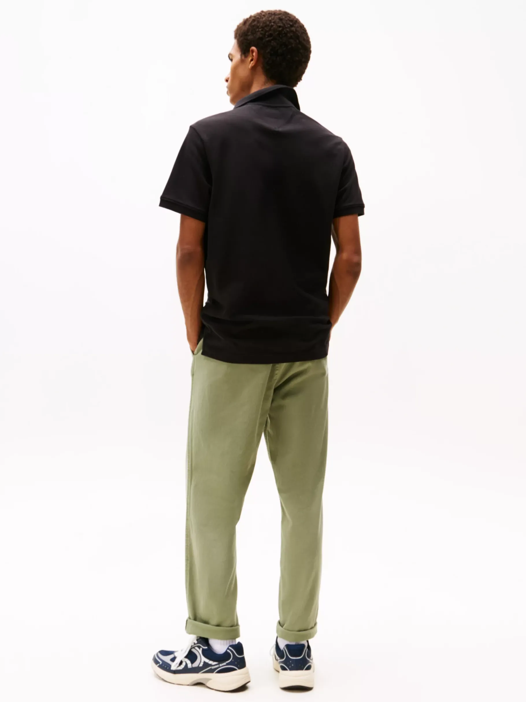 Tommy Hilfiger Slim Fit Poloshirt BLACK Flash Sale