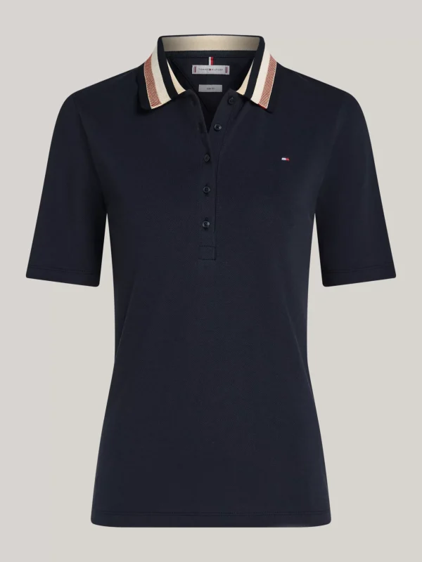 Tommy Hilfiger Slim Fit Poloshirt aus Piqué DESERT SKY Online