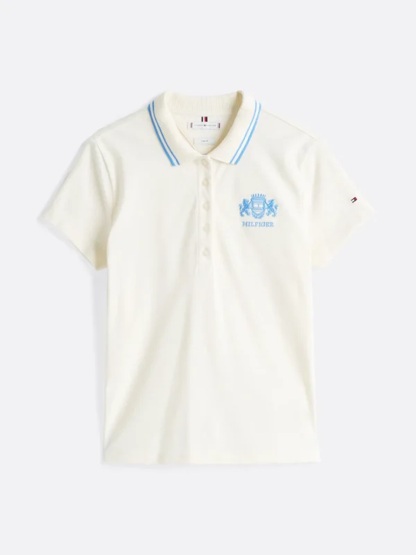 Tommy Hilfiger Slim Fit Poloshirt mit aufgesticktem Logo CALICO Sale