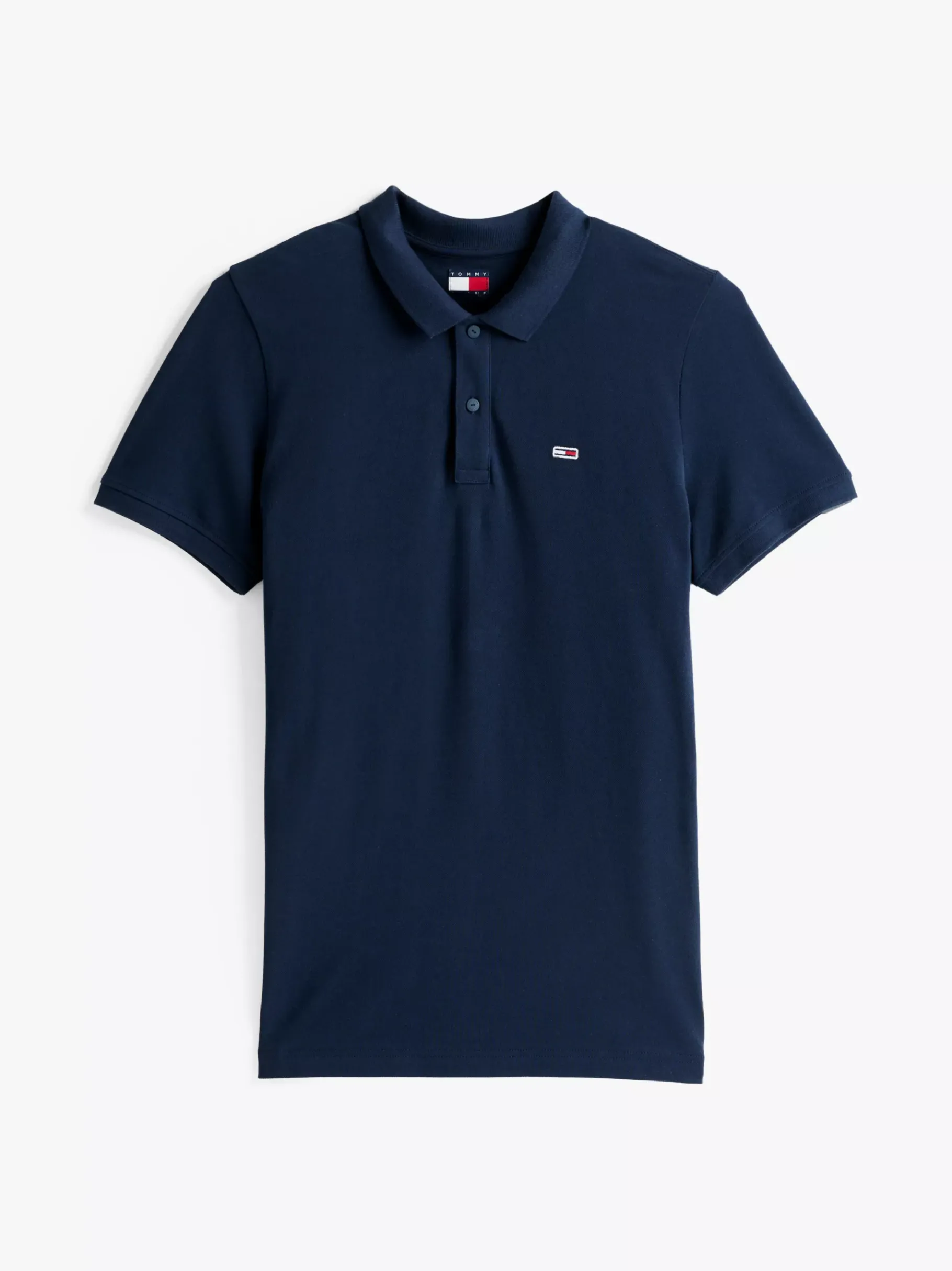 Tommy Hilfiger Slim Fit Poloshirt mit Flag-Patch DARK NIGHT NAVY Best Sale