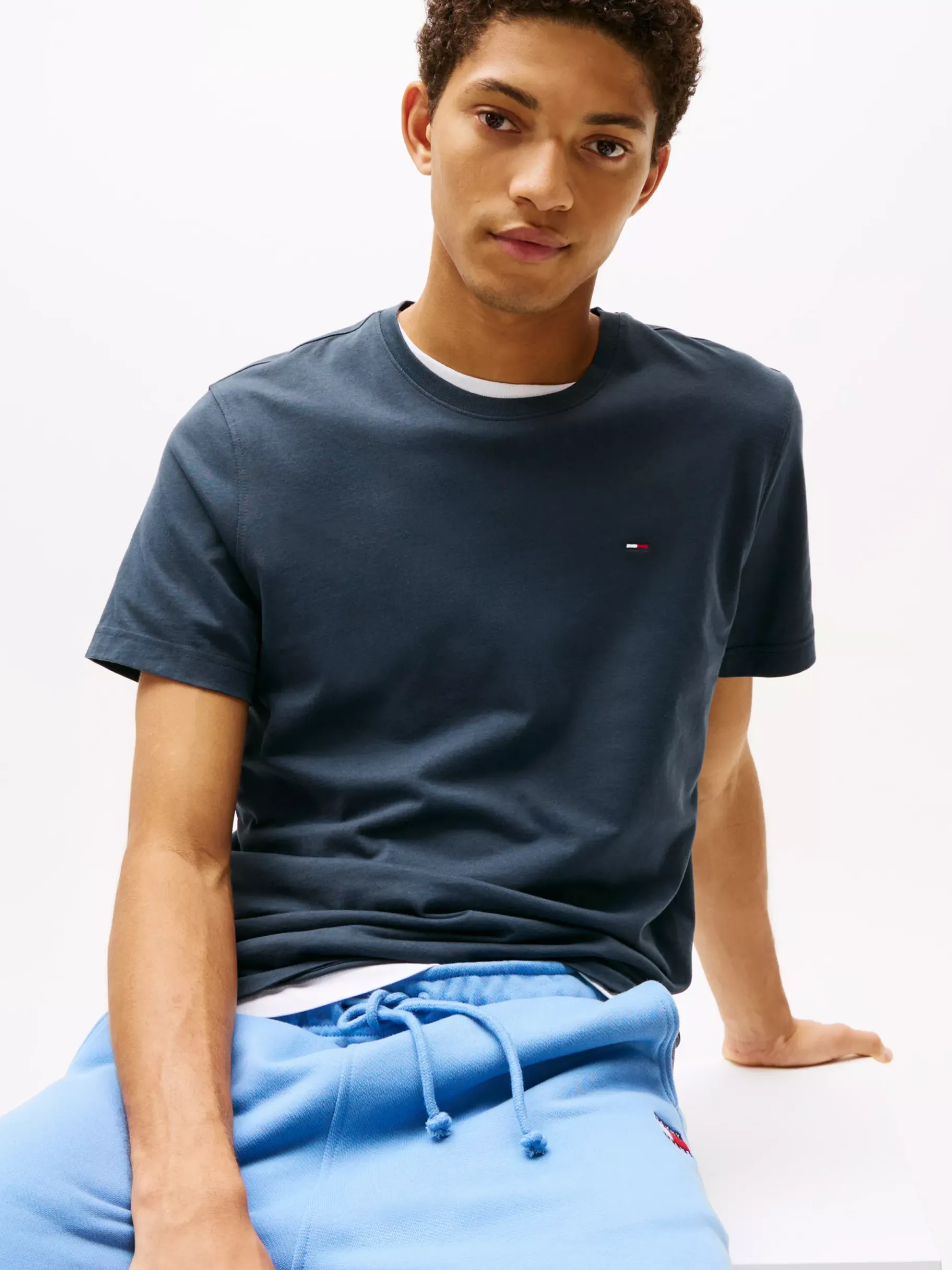 Tommy Hilfiger Slim Fit T-Shirt BLACK IRIS Store