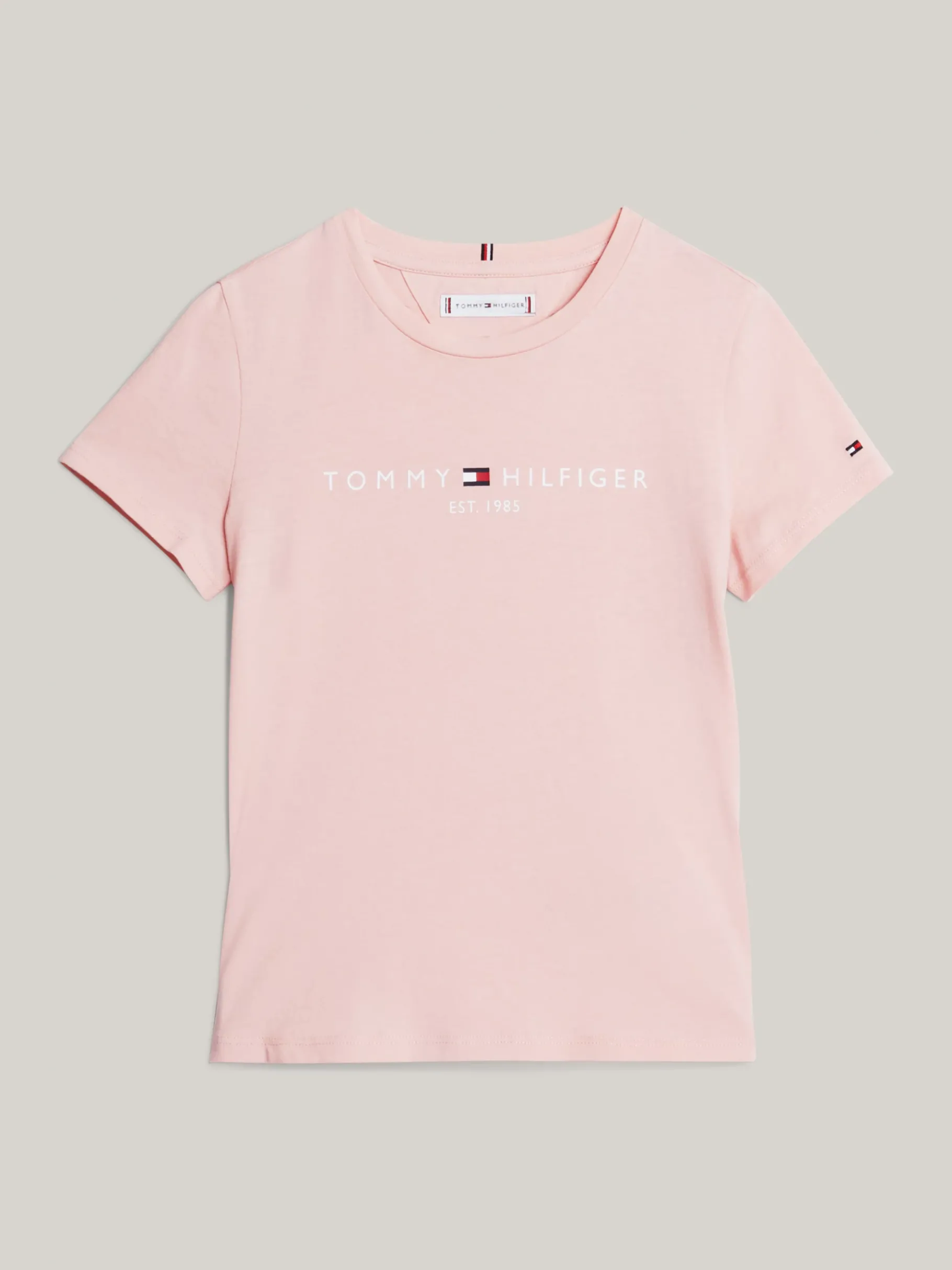 Tommy Hilfiger Slim Fit T-Shirt mit Logo SOFT ROSE Best