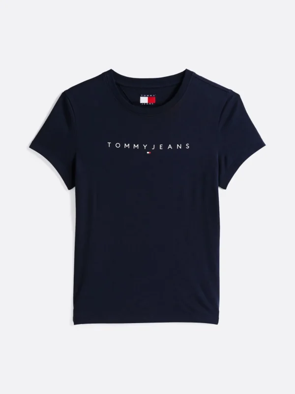 Tommy Hilfiger Slim Fit T-Shirt mit Rundhalsausschnitt DARK NIGHT NAVY Discount