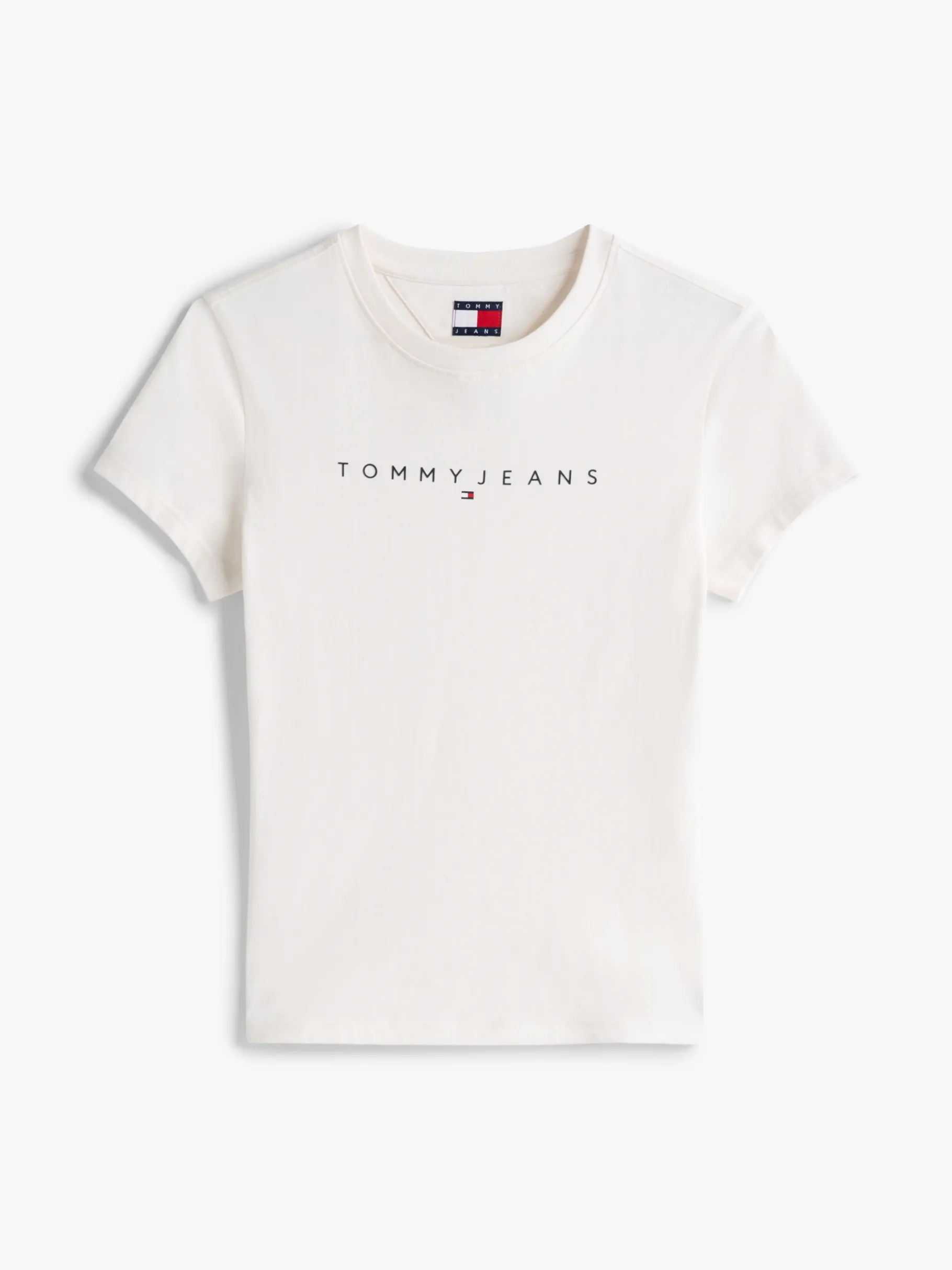 Tommy Hilfiger Slim Fit T-Shirt mit Rundhalsausschnitt ANCIENT WHITE Store