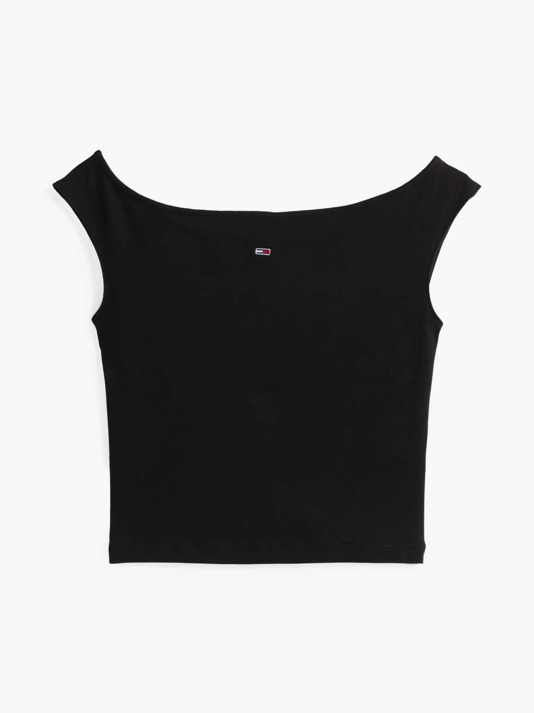 Tommy Hilfiger Slim Fit T-Shirt mit U-Boot-Ausschnitt BLACK Outlet