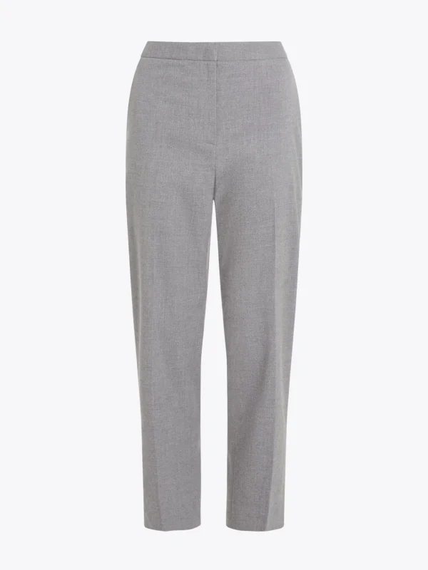 Tommy Hilfiger Slim Straight Leg Fit Chinos aus Flanell MEDIUM GREY HEATHER Outlet