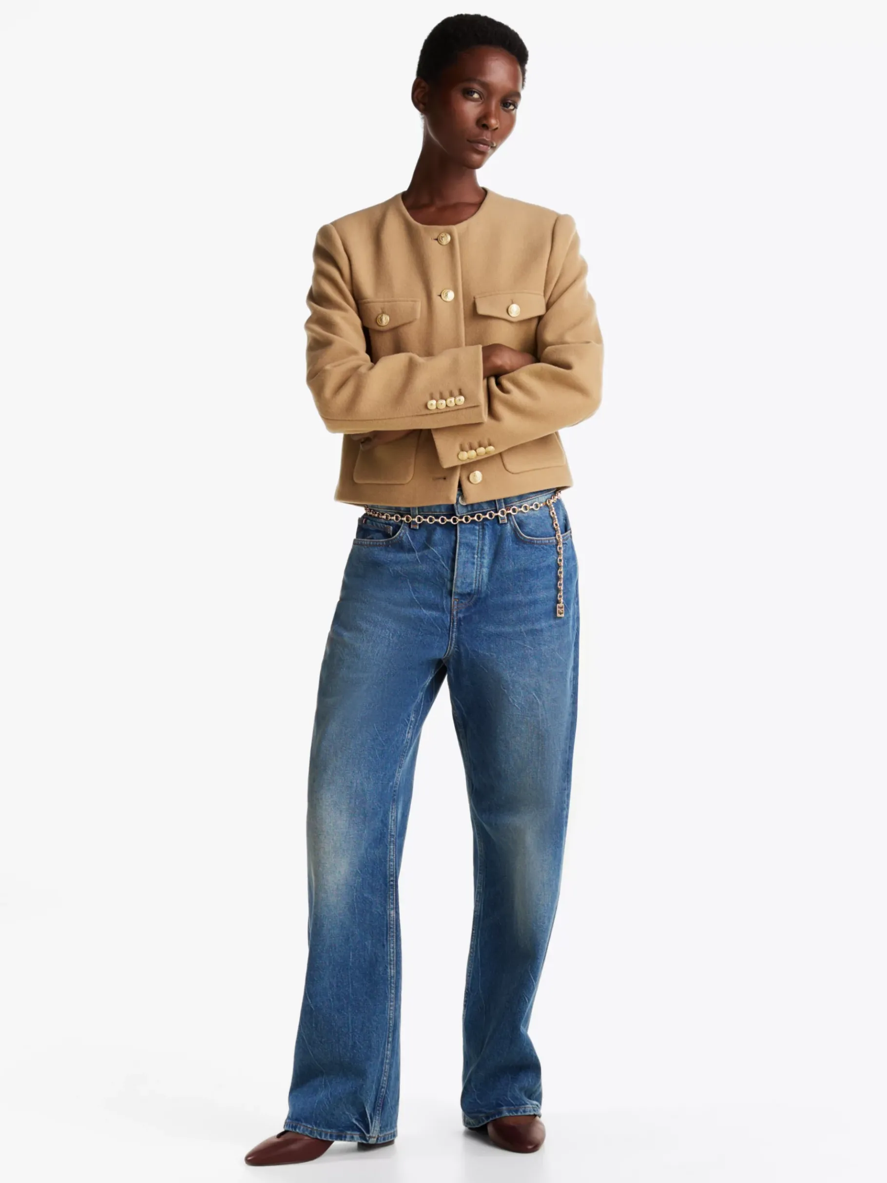 Tommy Hilfiger Slingback-Pumps aus Leder BURGUNDY VELVET Flash Sale