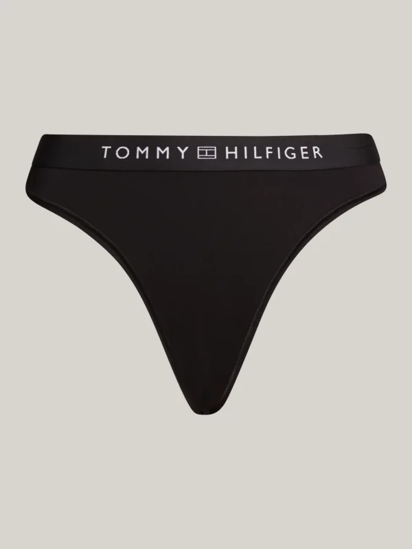 Tommy Hilfiger Slip mit farblich abgestimmtem Logo-Bund BLACK Flash Sale