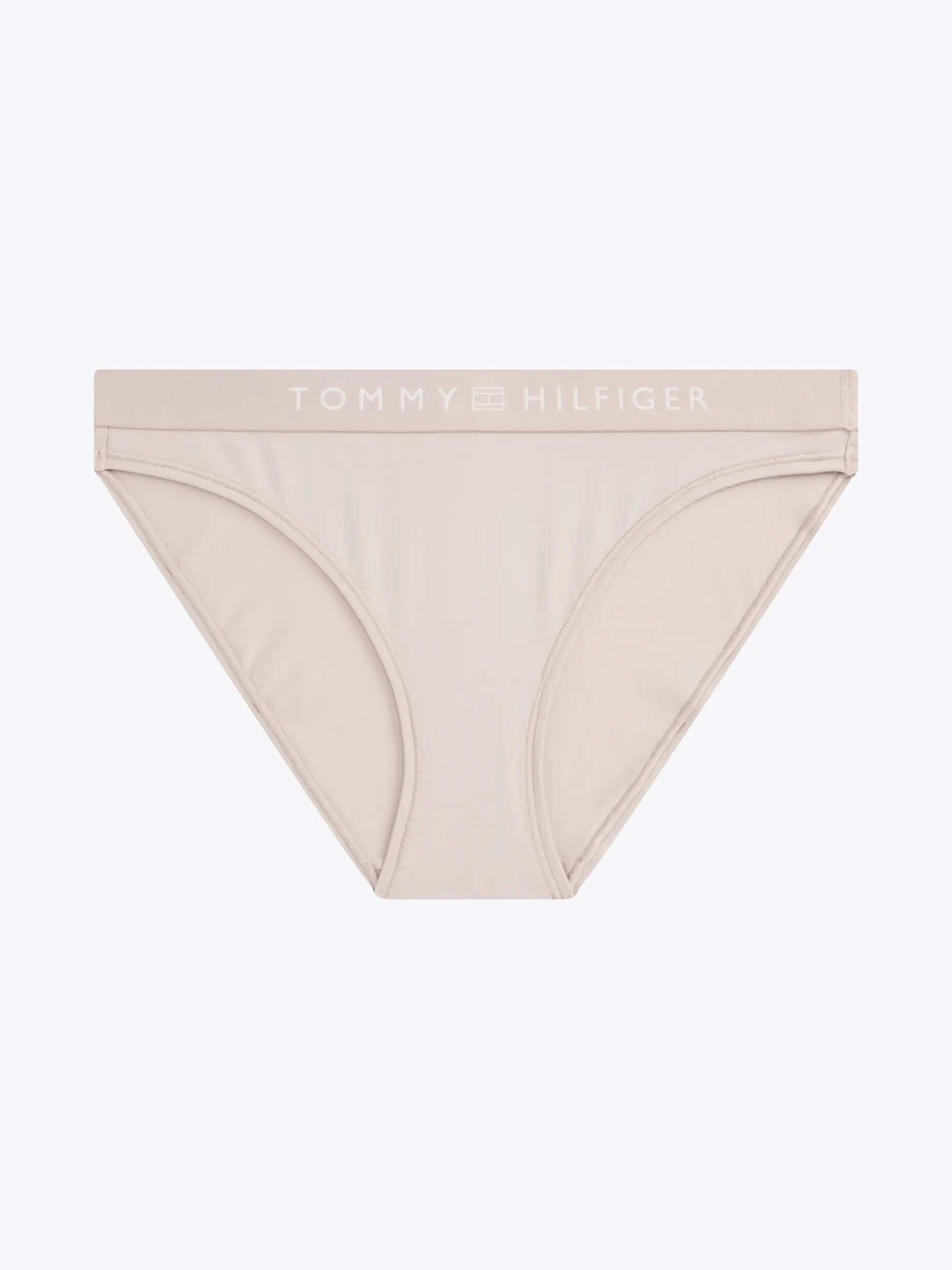 Tommy Hilfiger Slip mit farblich abgestimmtem Logo-Bund BALANCED BEIGE Fashion