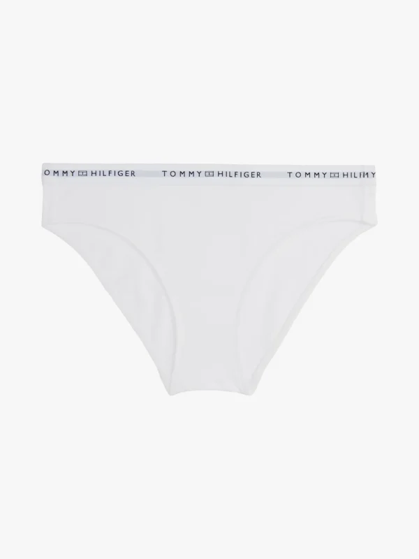 Tommy Hilfiger Slip mit Logomuster am Taillenbund WHITE Outlet