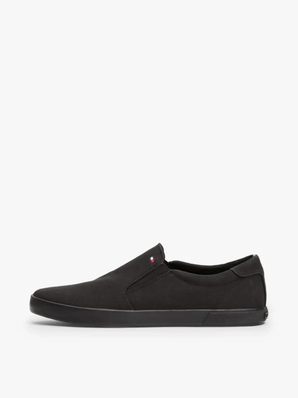 Tommy Hilfiger Slipper-Sneaker mit Logo-Prägung TRIPLE BLACK Discount