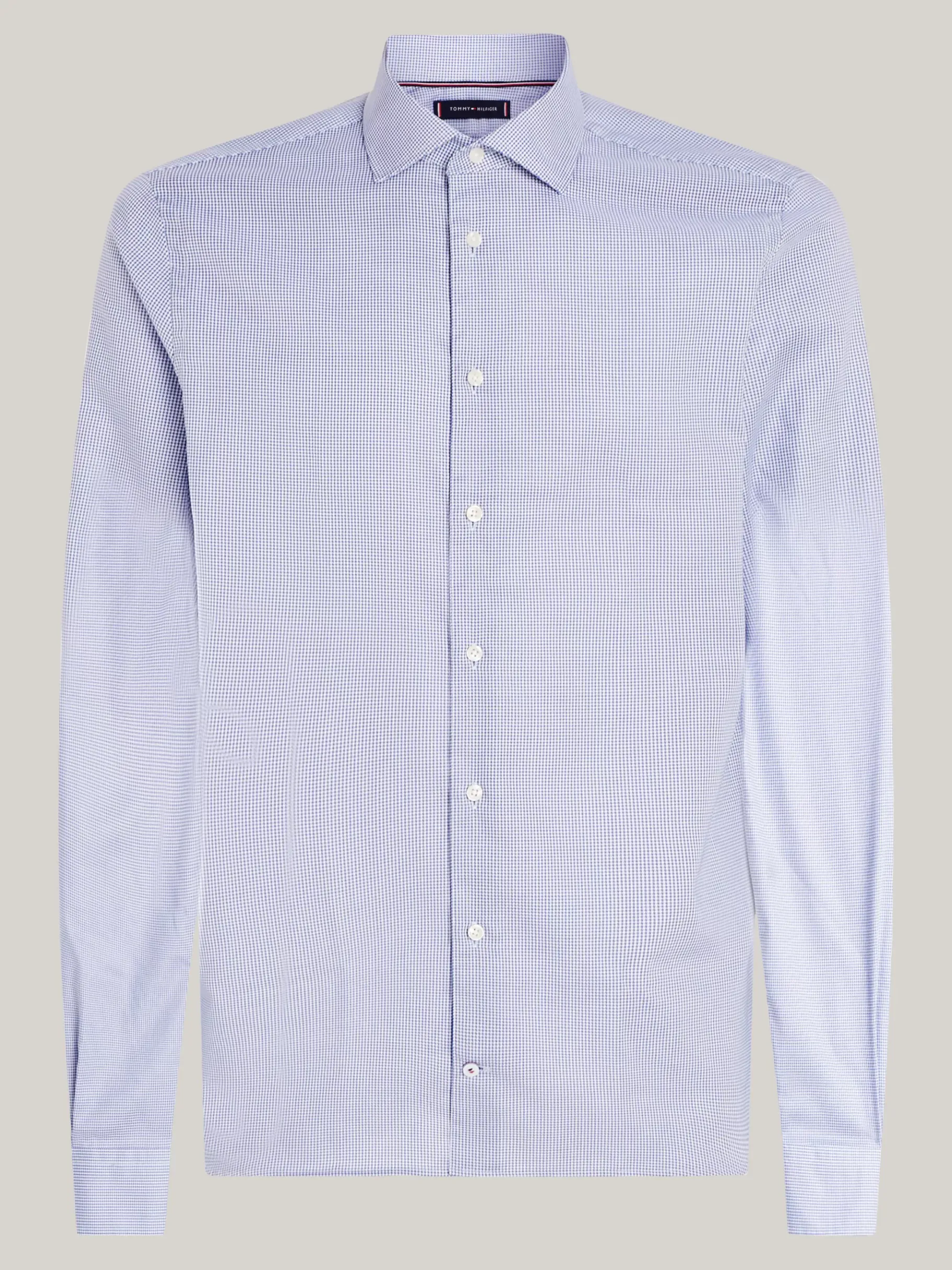 Tommy Hilfiger Smart Casual kariertes Slim Fit Hemd TURBINE GREY CHECK Clearance