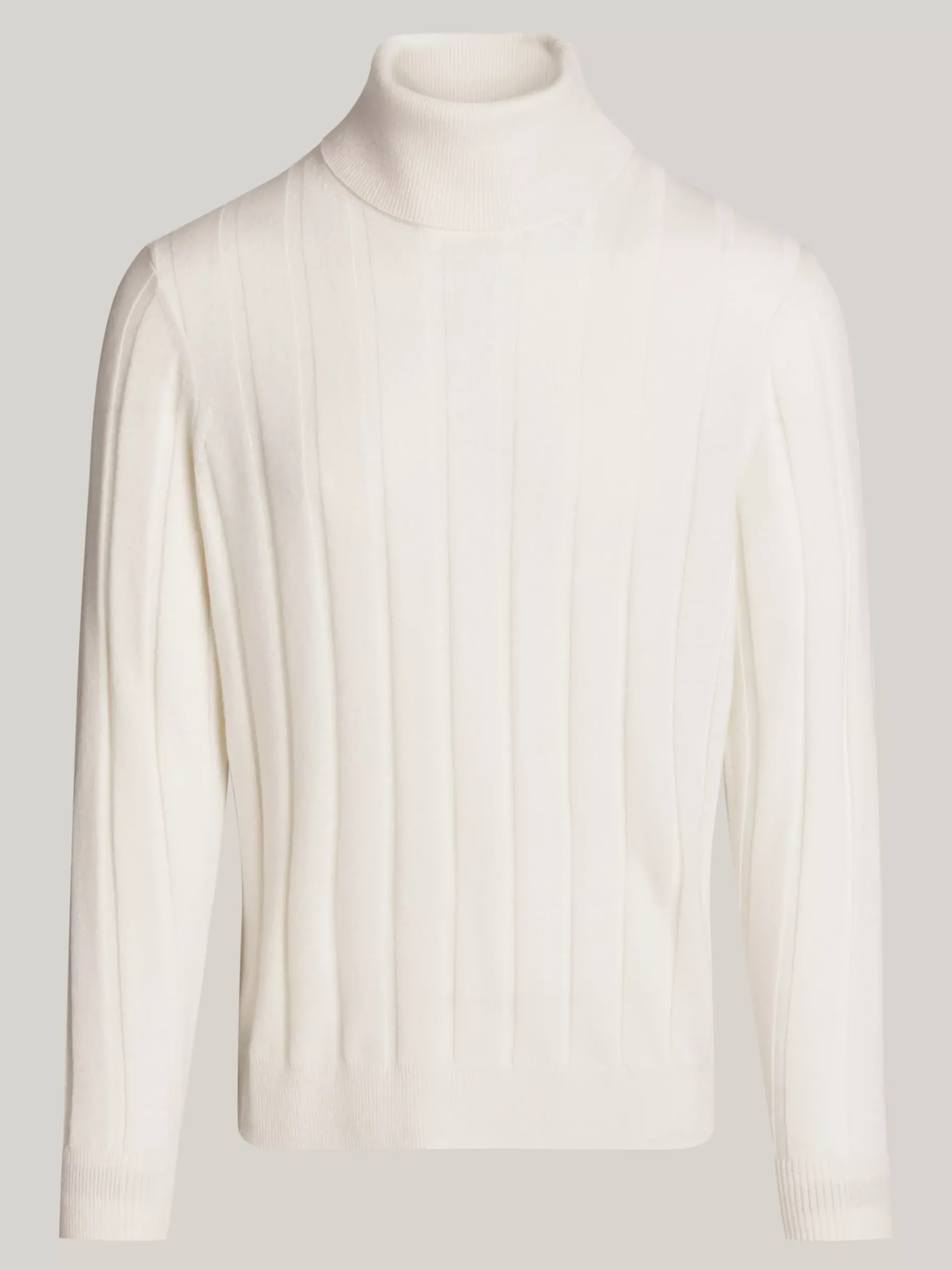 Tommy Hilfiger Smart Casual Kaschmir-Rollkragenpullover IVORY Sale