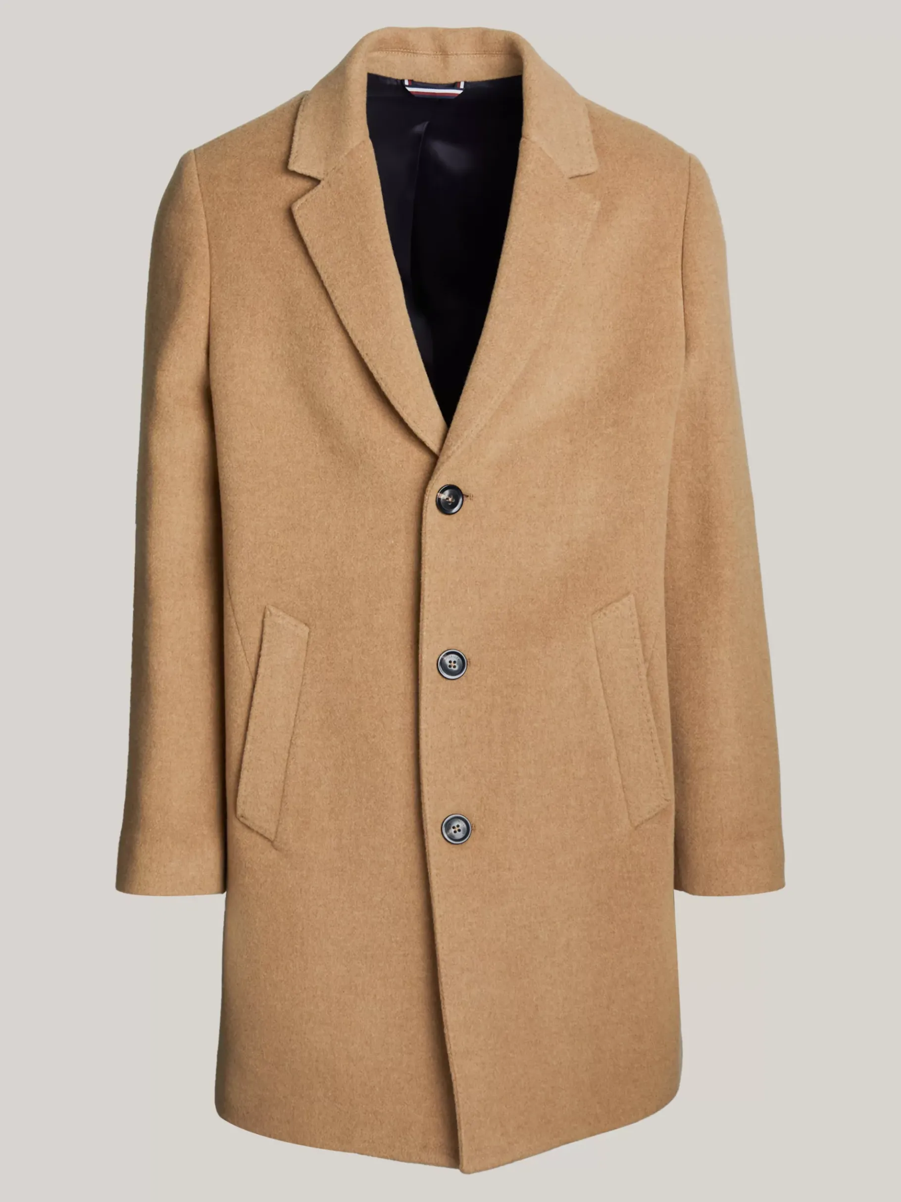 Tommy Hilfiger Smart Casual Mantel mit hohem Wollanteil HICKORY Cheap