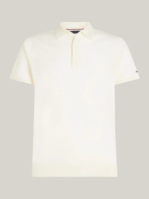 Tommy Hilfiger Smart Casual Poloshirt aus reiner Wolle IVORY Store