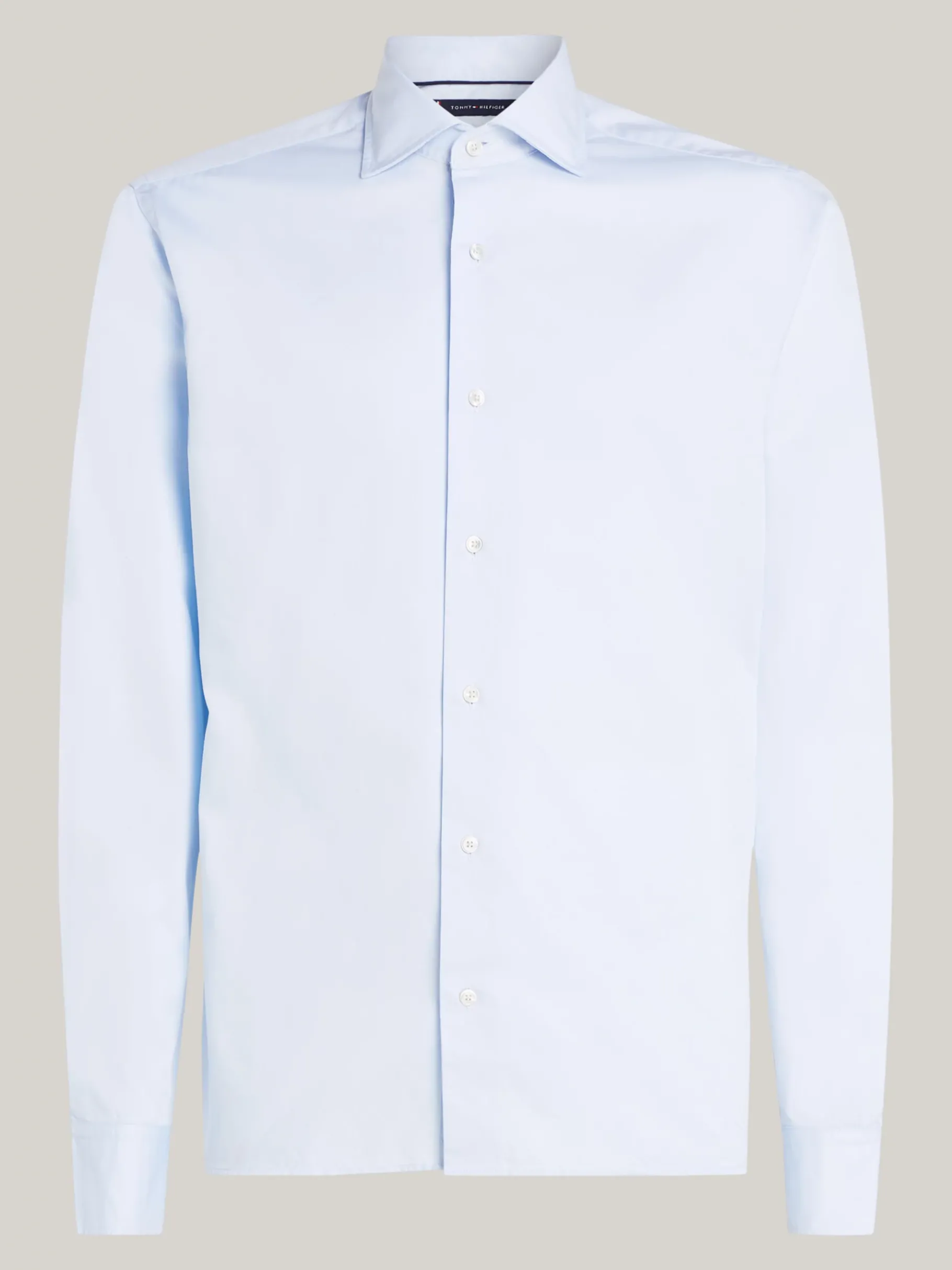Tommy Hilfiger Smart Casual Regular Fit Hemd aus Twill LIGHT BLUE Store