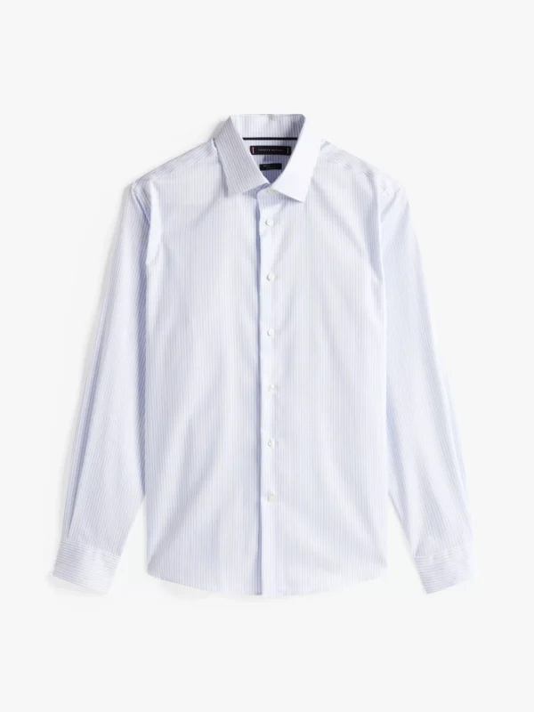 Tommy Hilfiger Smart Casual Regular Fit Hemd mit Streifen SWEET BLUE/WHITE Online