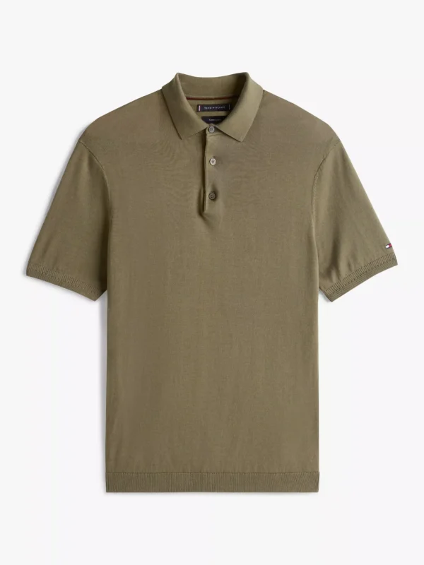 Tommy Hilfiger Smart Casual Regular Fit Poloshirt BATTLE GREEN Best